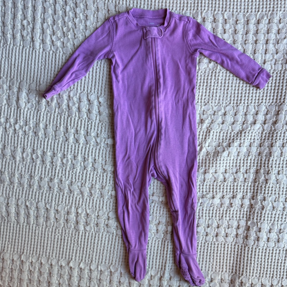 Primary Lilac Kids Footie